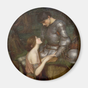 Lamia and the Soldier by John William Waterhouse Magnet