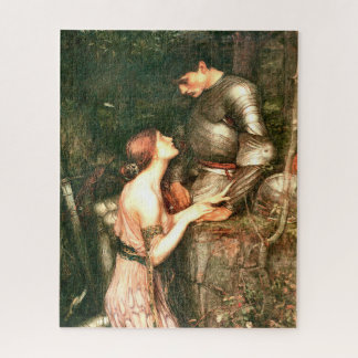Lamia by J. W. Waterhouse Fine Art Jigsaw Puzzle
