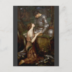 Lamia by John William Waterhouse Postcard