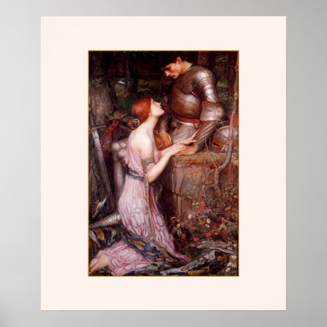 Lamia Poster By John W. Waterhouse (Front)
