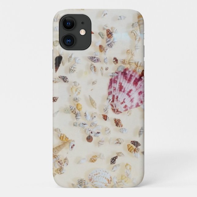 Laminated Colourful Small Sea Shells Case-Mate iPhone Case (Back)