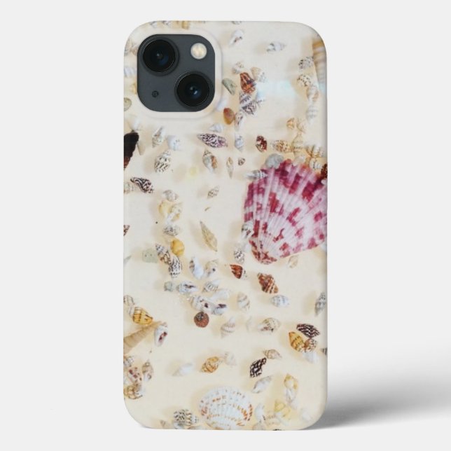 Laminated Colourful Small Sea Shells Case-Mate iPhone Case (Back)