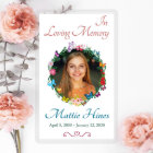 Laminated Prayer Memorial Cards