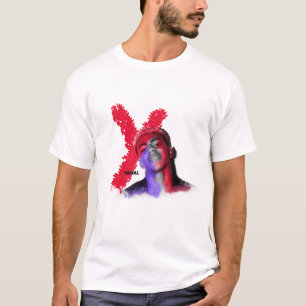 Lamine Yamal Artistic Graphic Football Fan Basic T T-Shirt