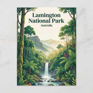 Lamington National Park Australia Postcard