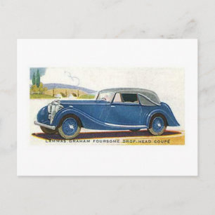 Lammas Graham Foursome Drop Head Coupe Postcard