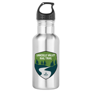 Lamoille Valley Rail Trail Vermont 532 Ml Water Bottle