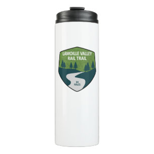 Lamoille Valley Rail Trail Vermont Thermal Tumbler