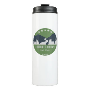 Lamoille Valley Rail Trail Vermont Thermal Tumbler