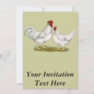 Lamona Chickens Invitation