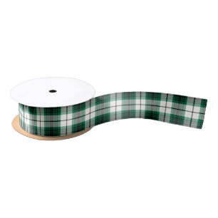 Lamont Clan Dress Tartan Green Scottish Plaid Satin Ribbon