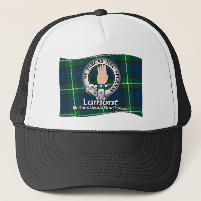 Lamont Clan Trucker Hat (Front)