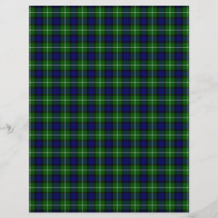 Lamont tartan blue green plaid