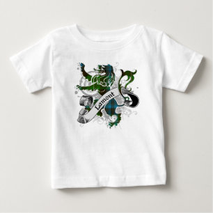 Lamont Tartan Lion Baby T-Shirt