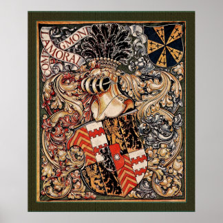 Lamoral, Count of Egmont (Vintage Coat of Arms) Poster