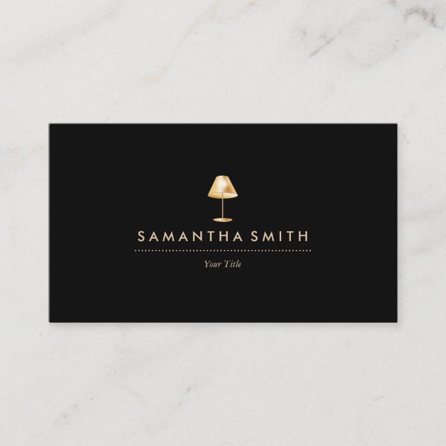 Lamp Business Card (Front)