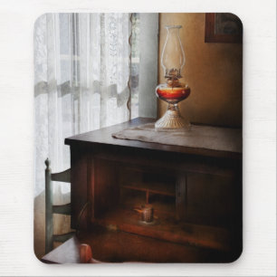 Lamp - I used to write letters Mouse Mat