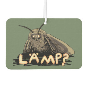 Lamp? Moth Meme Car Air Freshener