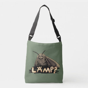 Lamp? Moth Meme Crossbody Bag