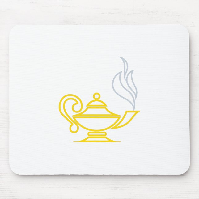 Lamp of Knowledge Mouse Mat (Front)