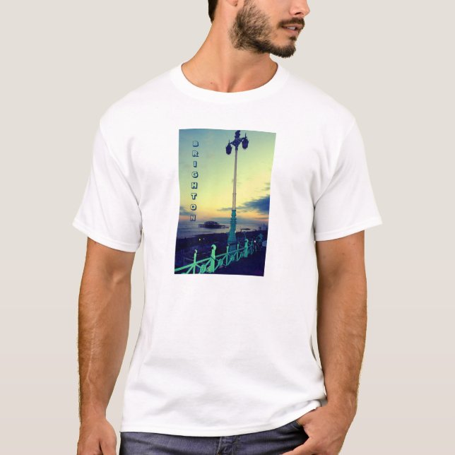 Lamp post in Brighton, UK T-Shirt (Front)