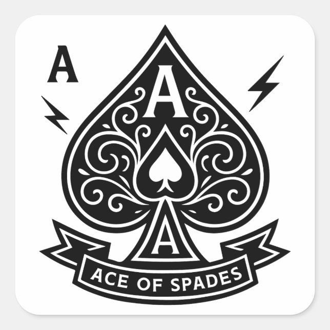 lamp square sticker (Front)