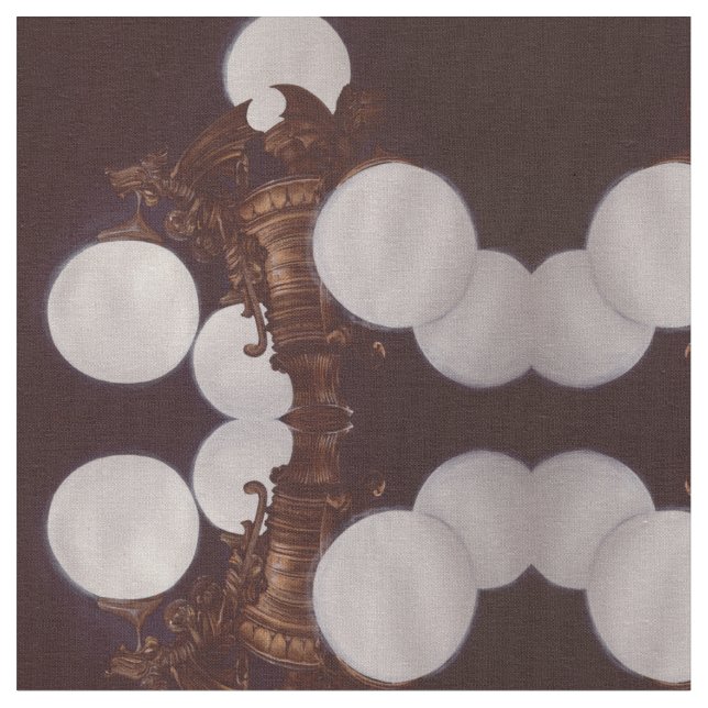 Lamplight from Demons Fabric (Close Up)