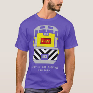 LampN Louisville amp Nashville Railroad Train Engi T-Shirt