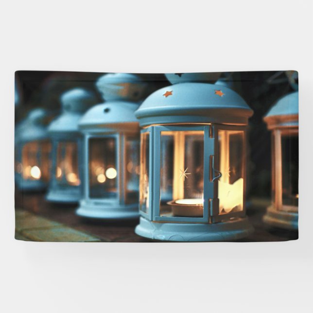 Lamps, Lanterns, and Candles Banner (Horizontal)