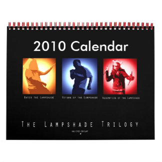 Lampshade Trilogy 2010 Calendar