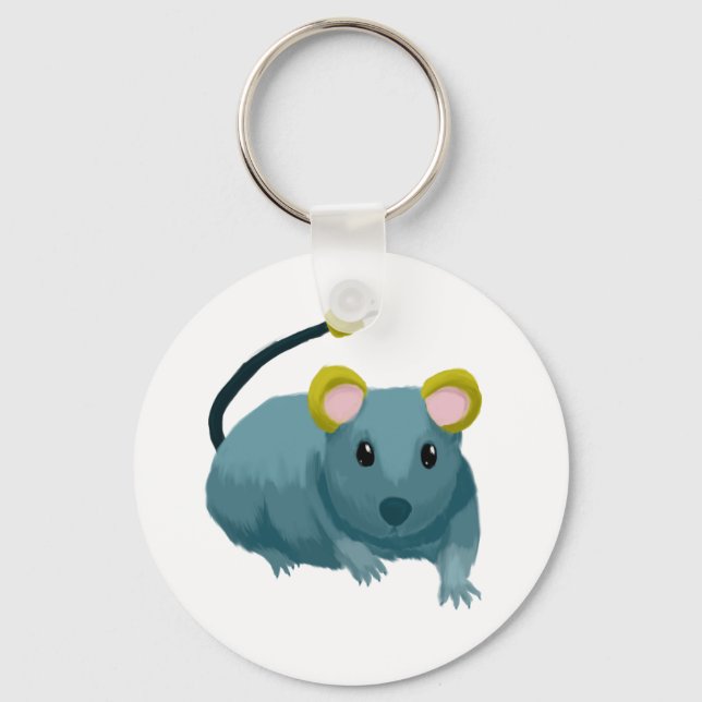 Lampster Keychain (Front)