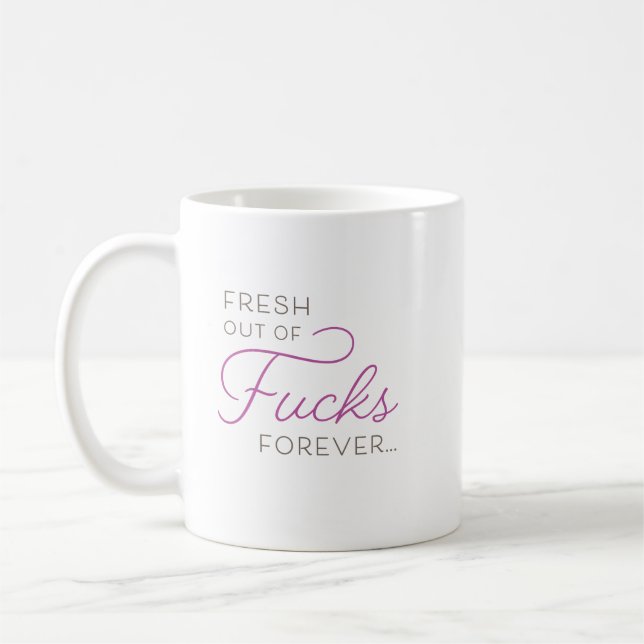 Lana Del Rey "Fresh Out of F...s Forever" Mug (Left)