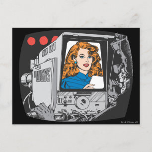 Lana Lang on Camera Postcard