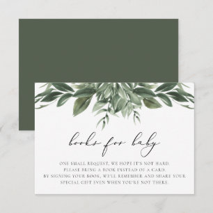 LANA Modern Boho Greenery Books for Baby Card