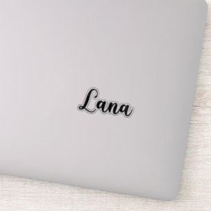 Lana Name - Handwritten Calligraphy