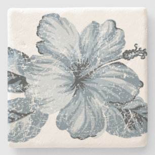 Lanai Hawaiian Hibiscus Tiki Bar Coasters