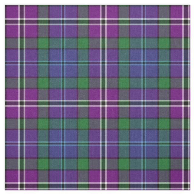 Lanarkshire District Tartan Fabric (Swatch)