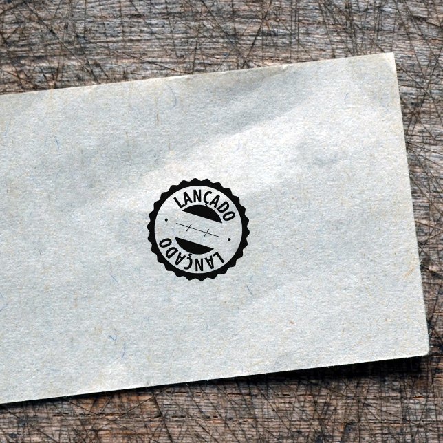 Lançado, Portuguese Business Rubber Stamp (Creator Uploaded)