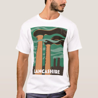 Lancashire Chimney vintage travel. T-Shirt