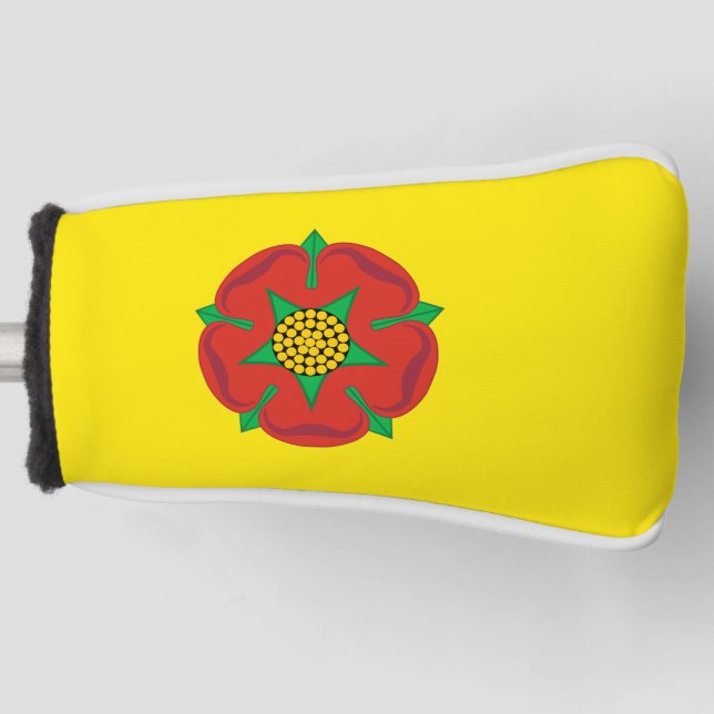 Lancashire county flag golf head cover (Front)
