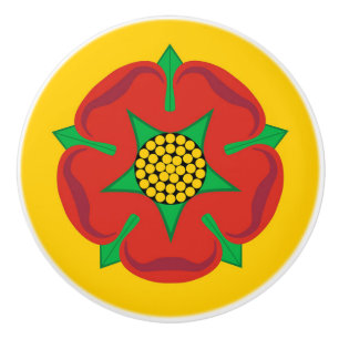 Lancashire County Flag symbol united kingdom Brita Ceramic Knob