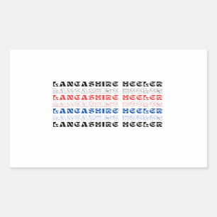 lancashire heeler rectangular sticker