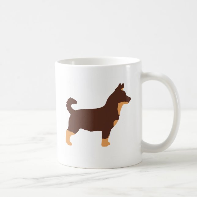 lancashire heeler silo colour liver.png coffee mug (Right)