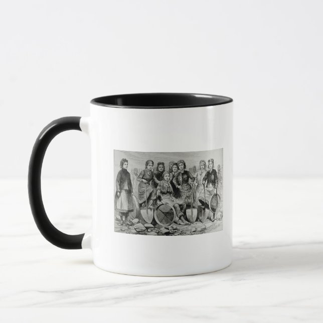 Lancashire Pit-Brow Women Mug (Left)