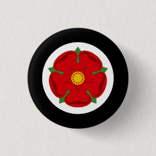 Lancashire Rose Badge - Cotton & Coal
