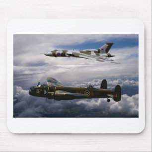Lancaster and Vulcan XH558 Mouse Mat