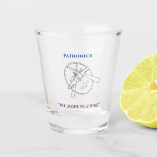 Lancaster Bomber Pathfinder Shot Glass