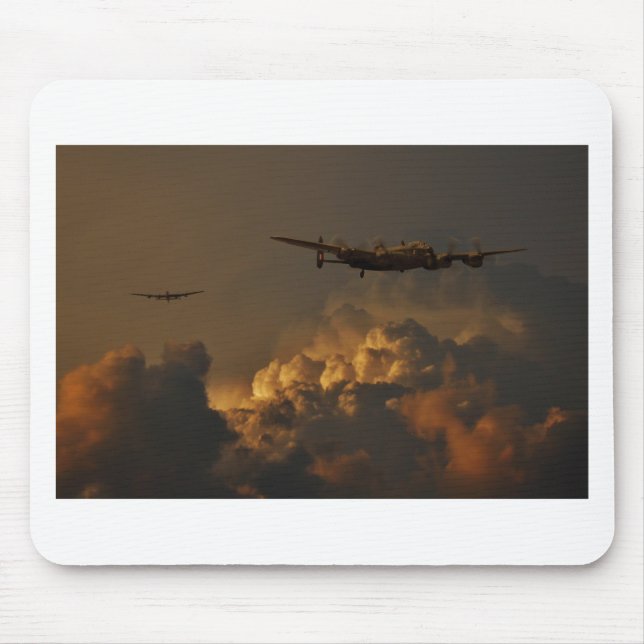 Lancaster bomber STORM Mouse Mat (Front)