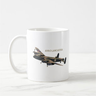 Lancaster British WW2 Aeroplane Coffee Mug