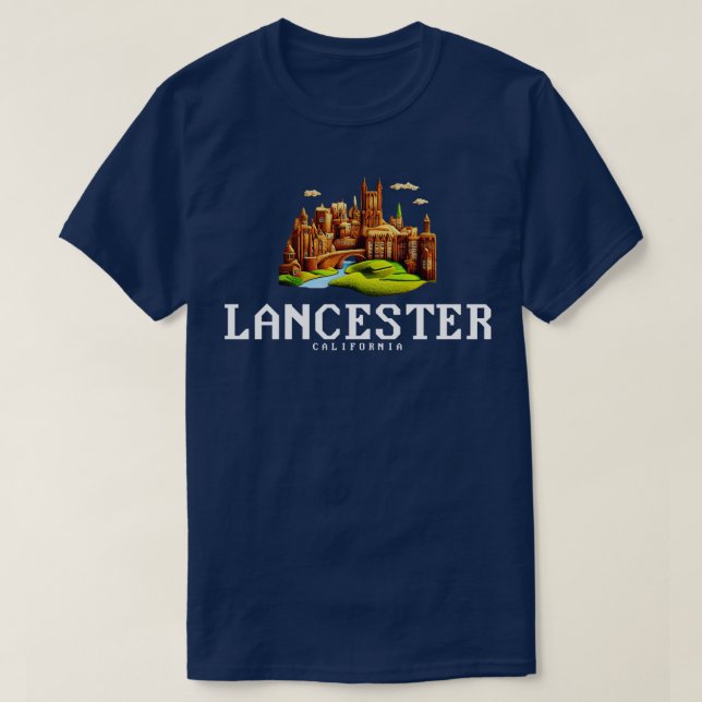 Lancaster California T-Shirt (Design Front)